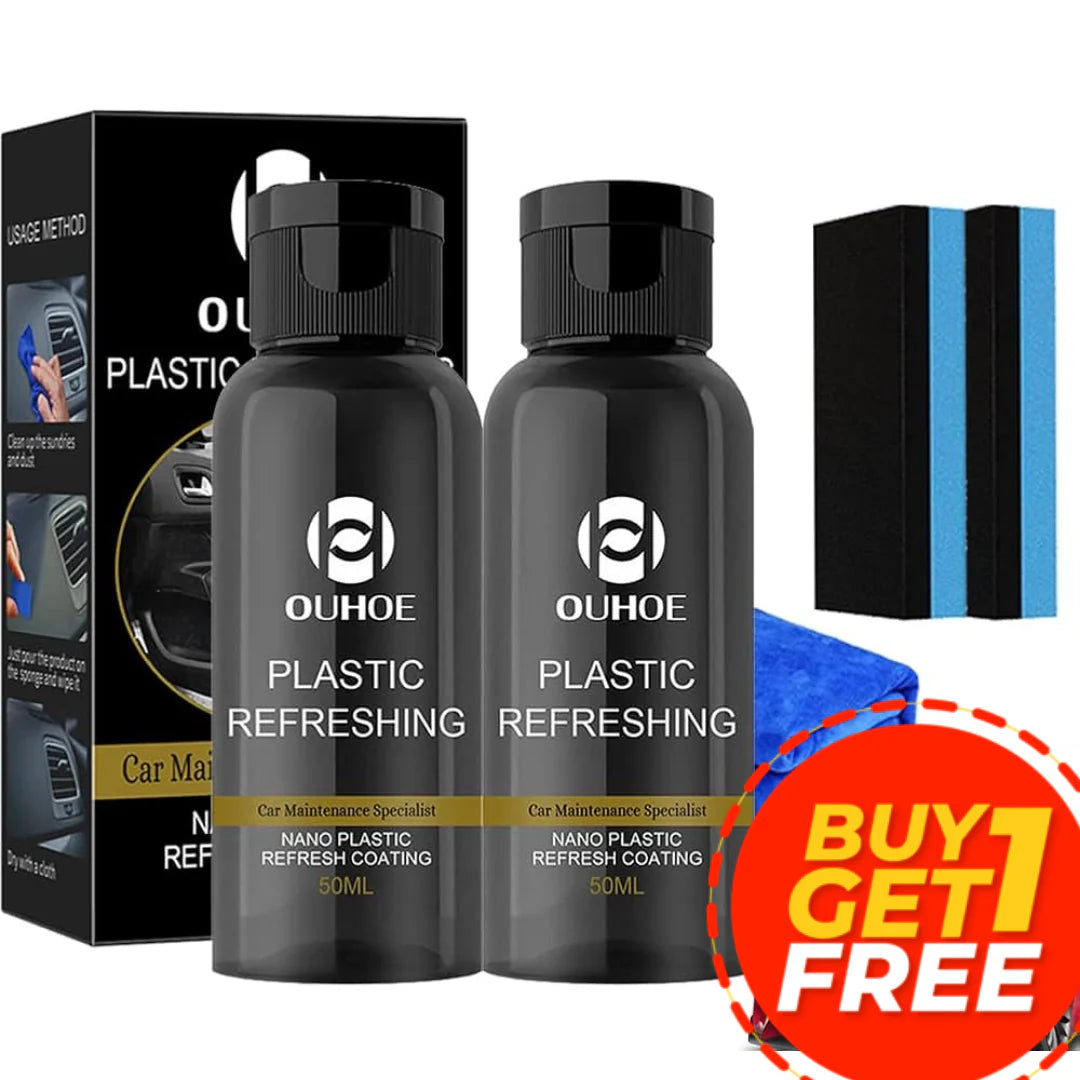 🚘 OUHOE™ Plastic Revitalizing Polishing Agent (Buy 1 Get 1 FREE)