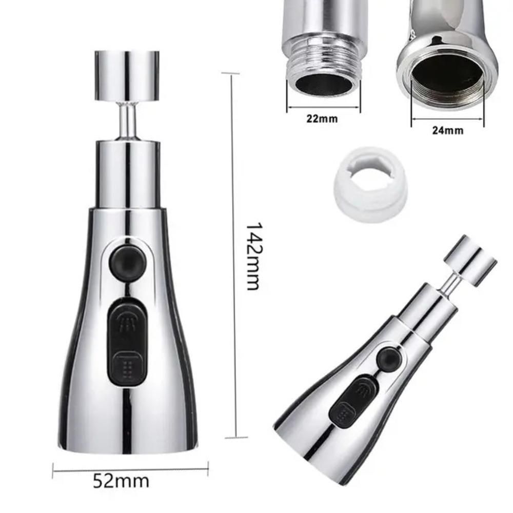 PREMIUM 3 MODES KITCHEN SINK FAUCET WITH UPRIGHT HANDLE DESIGN