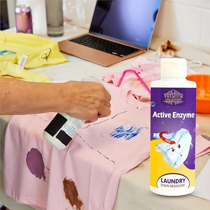 🔥Hot Sale (Buy 1 get 1 free) 🔥 -Active Enzyme Laundry Stain Remover