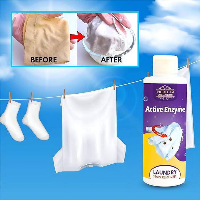 🔥Hot Sale (Buy 1 get 1 free) 🔥 -Active Enzyme Laundry Stain Remover